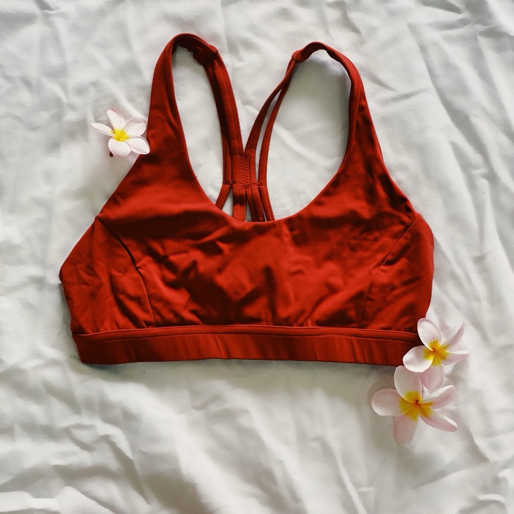 Red Iwa Company Sports Bra